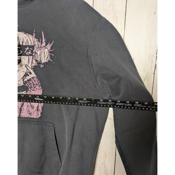 My Hero Academia Himiko Toga Waifu Hoodie Black Anime Graphic Sweatshirt L - Picture 3 of 7